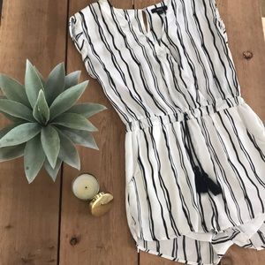 Striped Romper